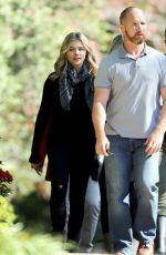 CHLOE MORETZ on the Set of the 5th Wave in Atlanta 2910