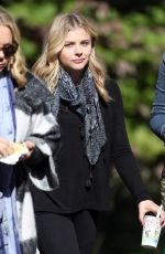 CHLOE MORETZ on the Set of the 5th Wave in Atlanta 2910