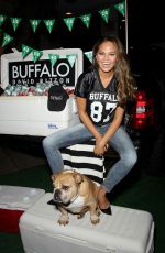 CHRISSY TEIGEN Hosts a Tailgate Party in Paramus
