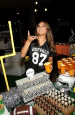 CHRISSY TEIGEN Hosts a Tailgate Party in Paramus