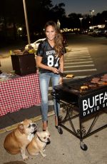CHRISSY TEIGEN Hosts a Tailgate Party in Paramus