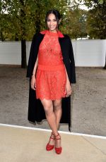 CIARA at Valentino Fashion Show in Paris