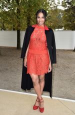 CIARA at Valentino Fashion Show in Paris