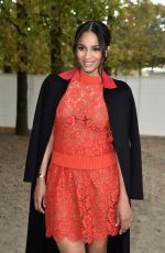 CIARA at Valentino Fashion Show in Paris