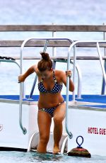 COLEEN ROONEY in Bikini at a Beach in Barbados 2610