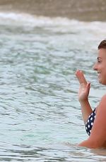 COLEEN ROONEY in Bikini at a Beach in Barbados 2610