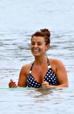 COLEEN ROONEY in Bikini at a Beach in Barbados 2610