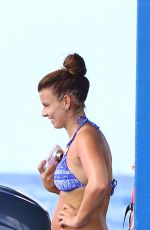 COLEEN ROONEY in Bikini at a Boat in Barbados 2210