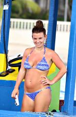 COLEEN ROONEY in Bikini at a Boat in Barbados 2210