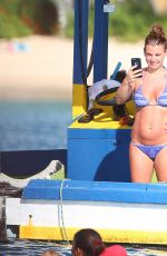 COLEEN ROONEY in Bikini at a Boat in Barbados 2210