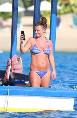COLEEN ROONEY in Bikini at a Boat in Barbados 2210