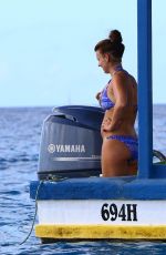 COLEEN ROONEY in Bikini at a Boat in Barbados 2210