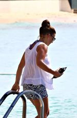 COLEEN ROONEY in Bikini at a Boat in Barbados 2210