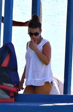 COLEEN ROONEY in Bikini at a Boat in Barbados 2210