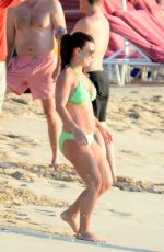 COLEEN ROONEY in Bikini on the Beach in Barbados 2010