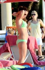 COLEEN ROONEY in Bikini on the Beach in Barbados 2010