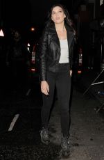 DAISY LOWE on the Set of American Eagle Commercial in London