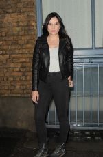 DAISY LOWE on the Set of American Eagle Commercial in London