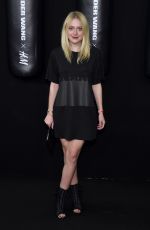 DAKOTA FANNING at Alexander Wang and H&M Launch in New York