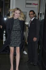 DAKOTA FANNING at BBC Breakfast Studios in Manchester