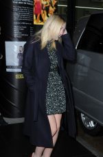 DAKOTA FANNING at BBC Breakfast Studios in Manchester
