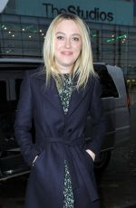 DAKOTA FANNING at BBC Breakfast Studios in Manchester