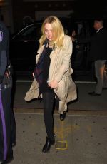 DAKOTA FANNING Night Out in New York