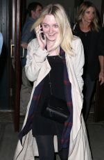 DAKOTA FANNING Night Out in New York