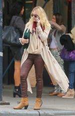 DAKOTA FANNING Out and About in New York 0210