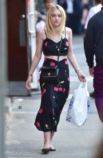 DAKOTA FANNING Out and About in New York 1710