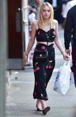 DAKOTA FANNING Out and About in New York 1710
