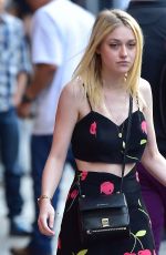DAKOTA FANNING Out and About in New York 1710