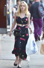 DAKOTA FANNING Out and About in New York 1710