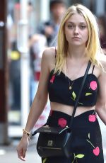 DAKOTA FANNING Out and About in New York 1710