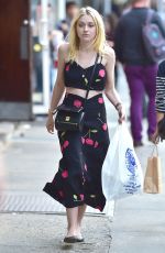 DAKOTA FANNING Out and About in New York 1710