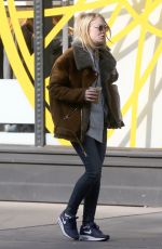 DAKOTA FANNING Out and About in New York 2010