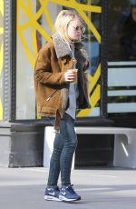 DAKOTA FANNING Out and About in New York 2010