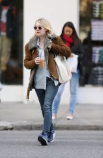 DAKOTA FANNING Out and About in New York 2010
