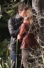 DAKOTA JOHNSON at Fifty Shades of Grey Set in Vancouver