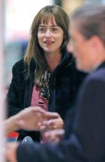 DAKOTA JOHNSON at Vancouver International Airport
