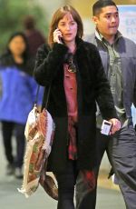 DAKOTA JOHNSON at Vancouver International Airport