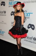 DAWN OLIVIERI at Unicef’s Next Generation’s Masquerade Ball in Los Angeles