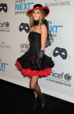 DAWN OLIVIERI at Unicef’s Next Generation’s Masquerade Ball in Los Angeles