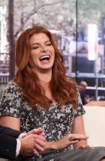 DEBRA MESSING at Fox & Friends in New York