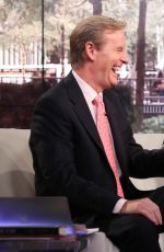 DEBRA MESSING at Fox & Friends in New York