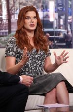 DEBRA MESSING at Fox & Friends in New York
