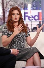 DEBRA MESSING at Fox & Friends in New York