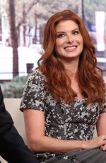 DEBRA MESSING at Fox & Friends in New York