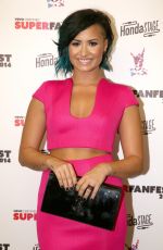 DEMI LOVATO at Vevo Certified Superfanfest in Santa Monica