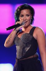 DEMI LOVATO at Vevo Certified Superfanfest in Santa Monica